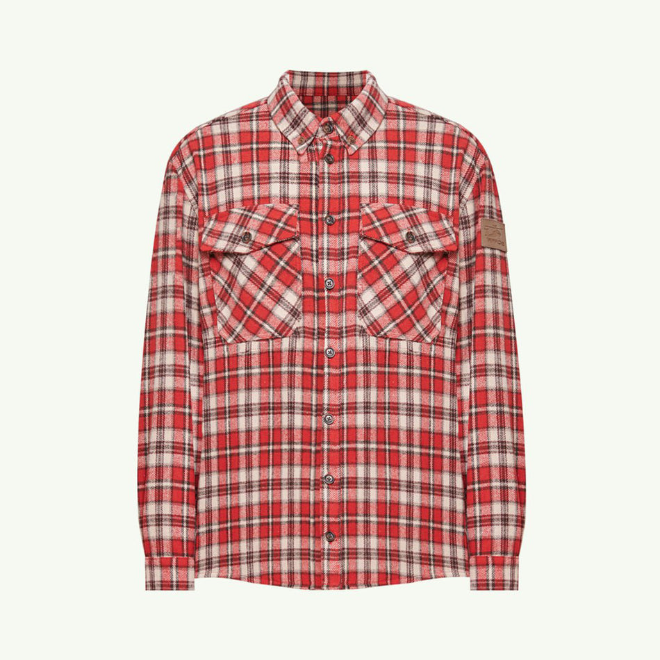 Shirt "Plaid Scarlet Dense"
