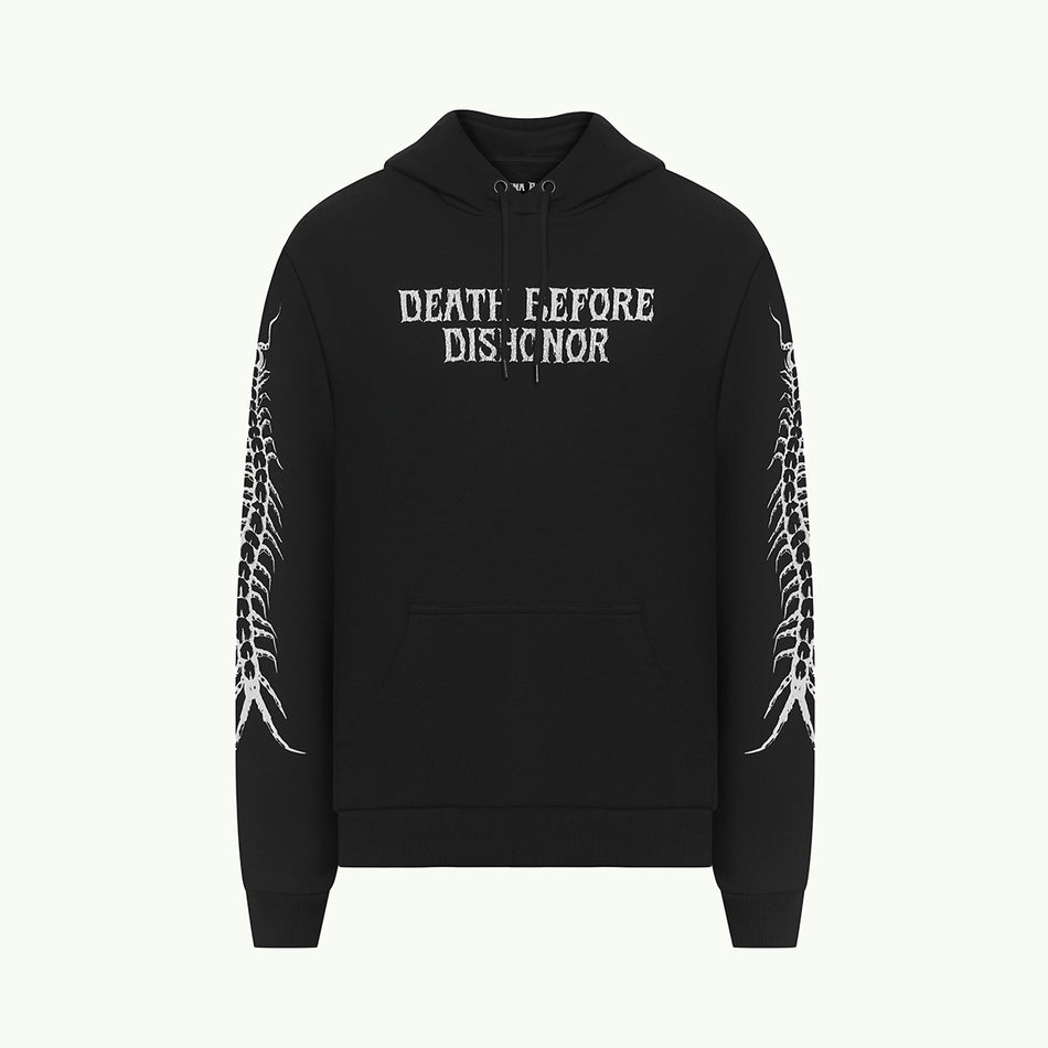 Hoodie "Death Before Dishonor"
