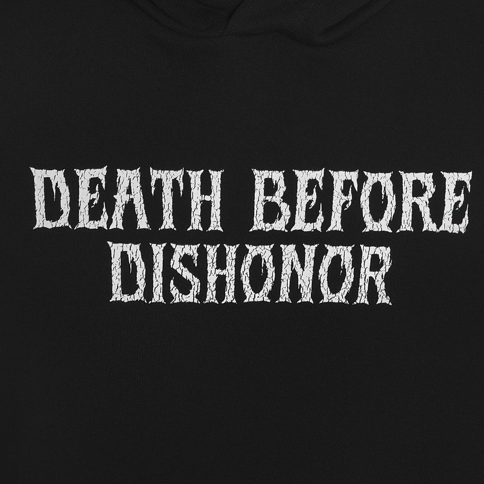 Hoodie "Death Before Dishonor"