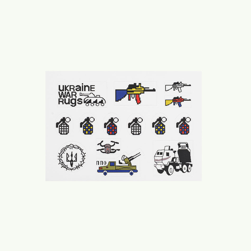 Stickers "UkraineWarRugs"