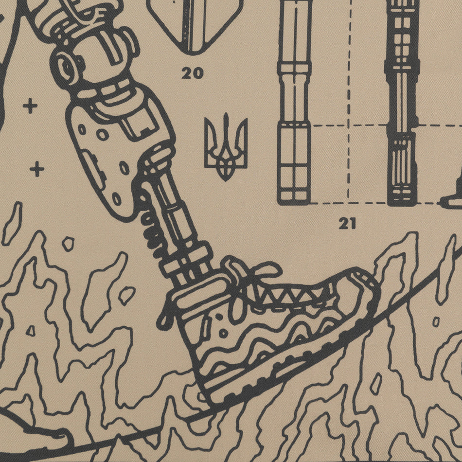 Прапор "Vitruvian Man"