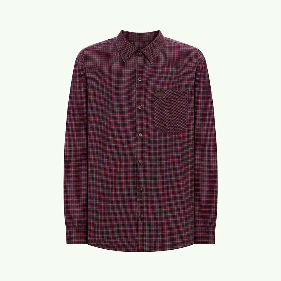 Сорочка "Red blue plaid 2608"