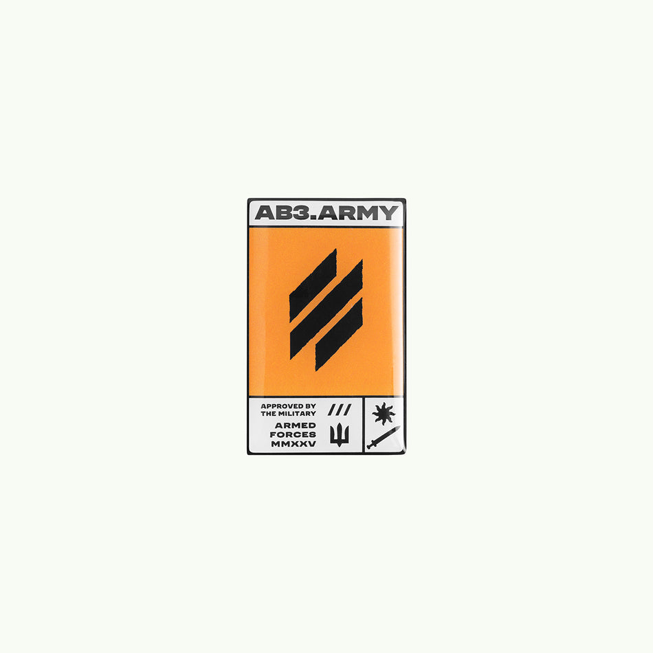 Стікер "Ab3 Army Sandpaper Resin"