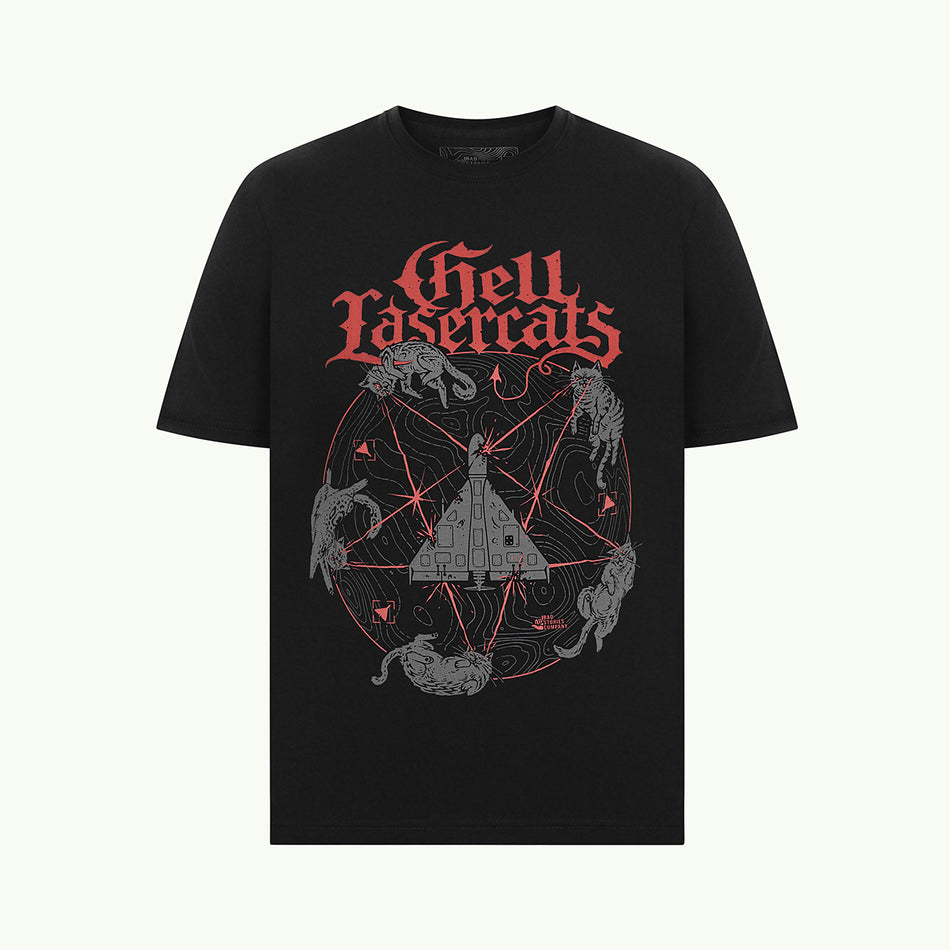 Футболка "Hell Lasercats"