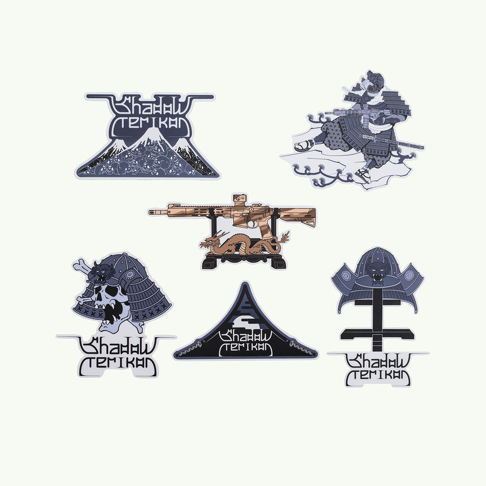 Sticker pack "Shadow Samurai"