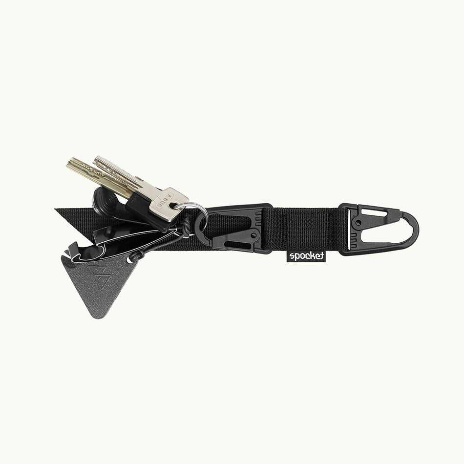 Keychain "Dual Carabiner Utility Strap"