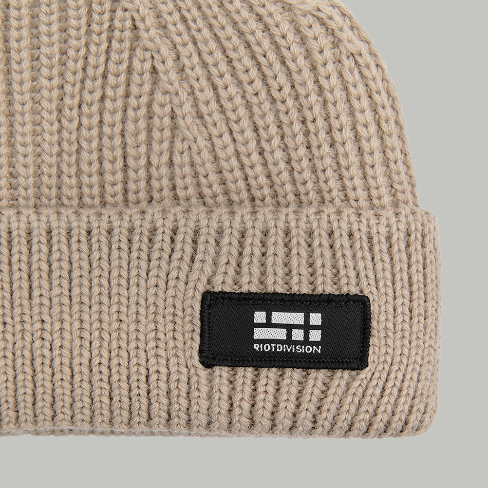 Hat "Merino Short Beanie Hat Morse Code Logo"