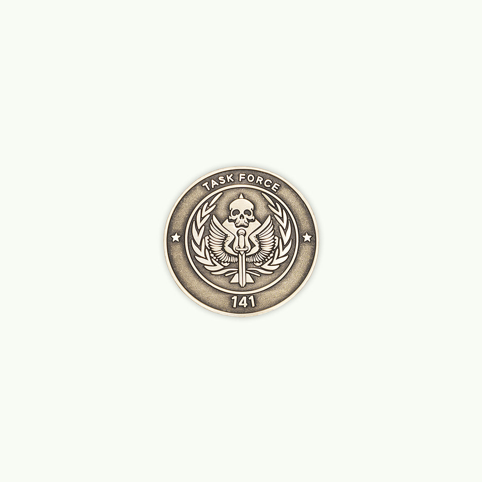 Значок пін "Task Force 141" Gold