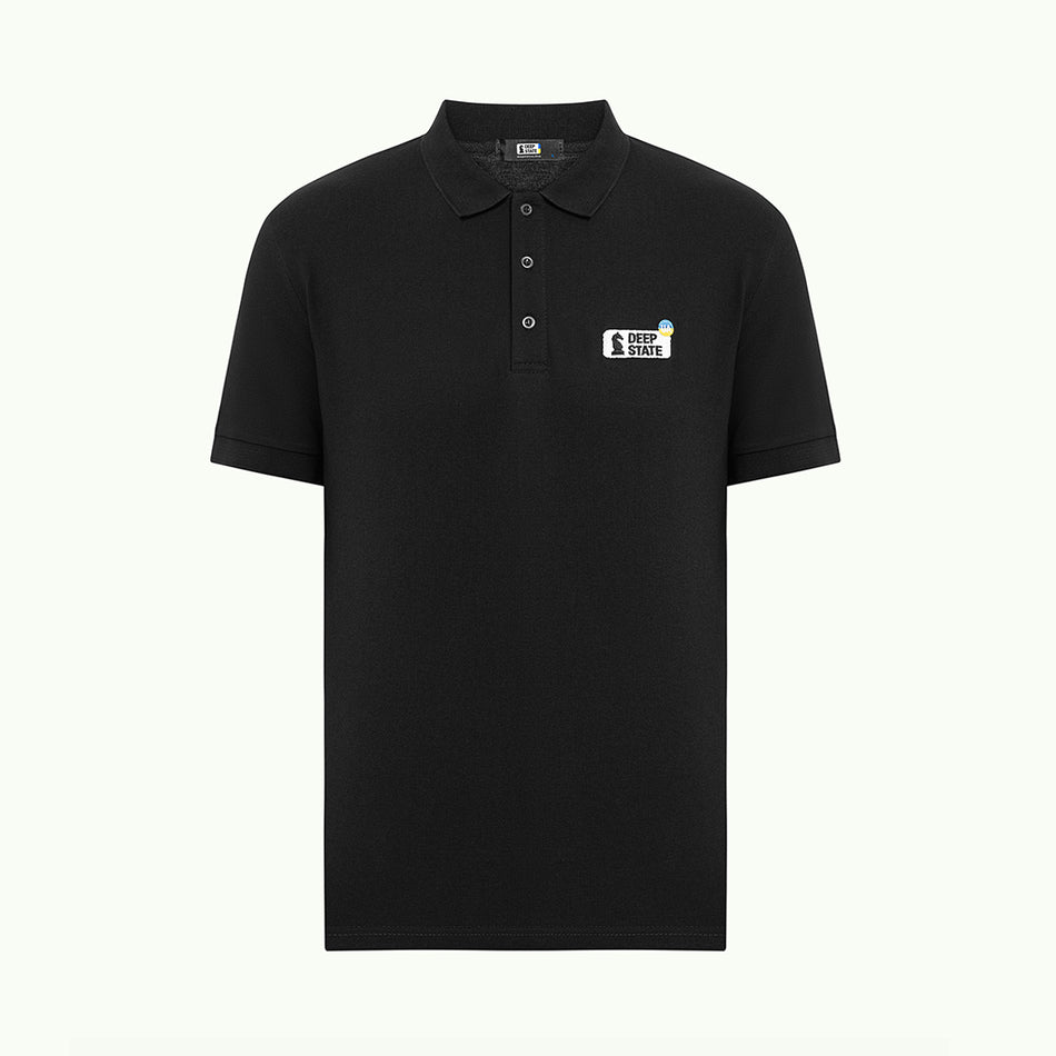 T-Shirt "Deep State Black Polo"