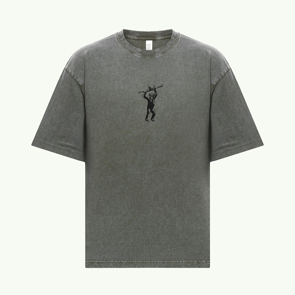 Футболка "Три Мавпи" Washed