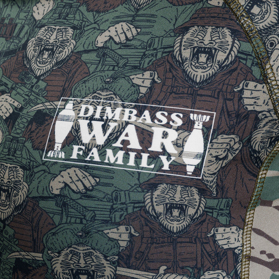 Short Sleeve Rashguard "Baboon Camo"