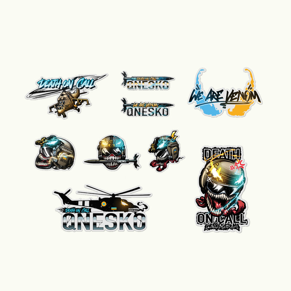 Стікери "Sticker pack QneskO"